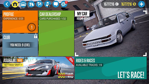 CarX Drift Racing 2 Hack Mod Gold and Silver Unlimited