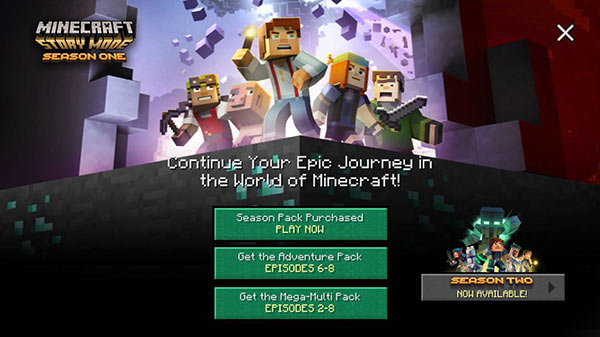 game minecraft story mode for android