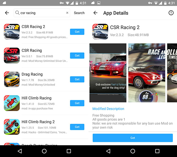 Csr 2 how to install regal fully loaded APK complete Installation