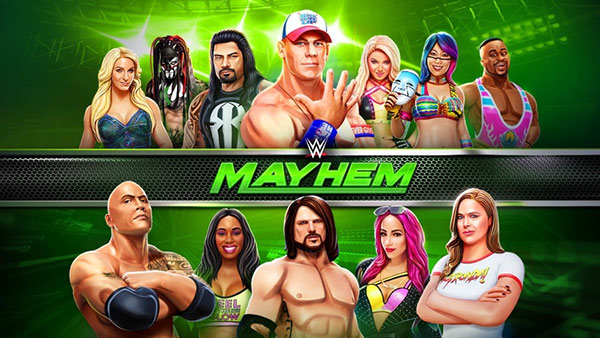 WWE Mayhem MOD APK Hack Unlimited [Gold Money Energy] Free Download