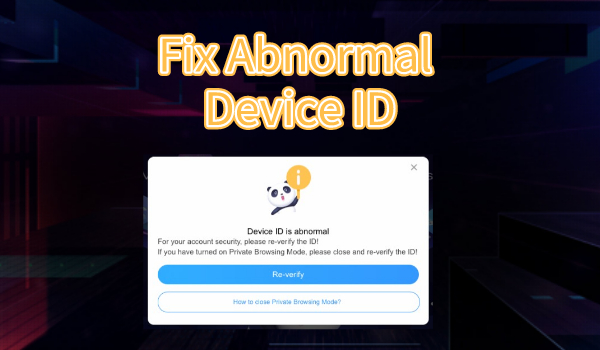How To Fix Abnormal Device Id For Panda Helper Vip